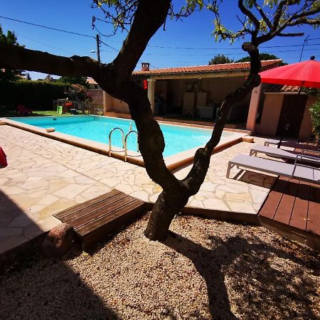 joli appartement indépendant avec piscine chauffée chez propriétaire Bernis Esterno foto