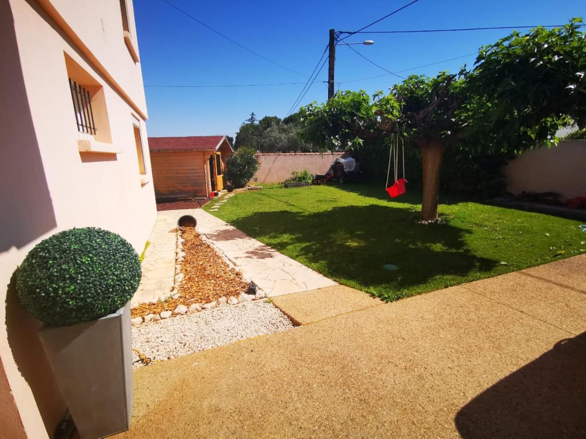 joli appartement indépendant avec piscine chauffée chez propriétaire Bernis Esterno foto