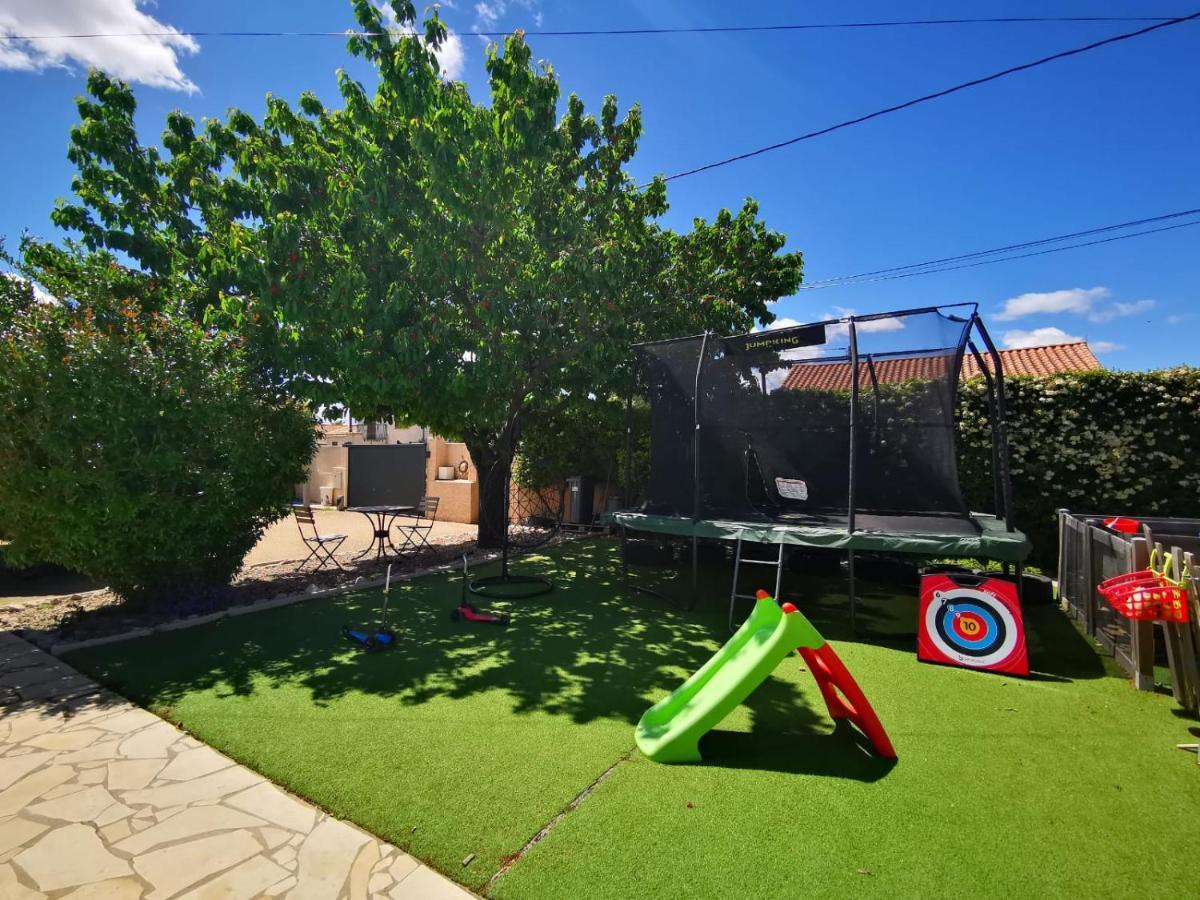 joli appartement indépendant avec piscine chauffée chez propriétaire Bernis Esterno foto